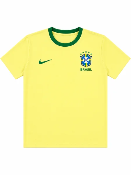 Brasil Amarela Infantil (Amarelo Claro)